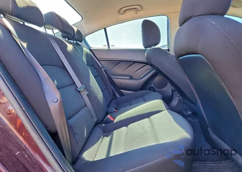 2017 Kia Forte Lx z USA, uszkodzony, nr VIN 3KPFK4A76HE031876